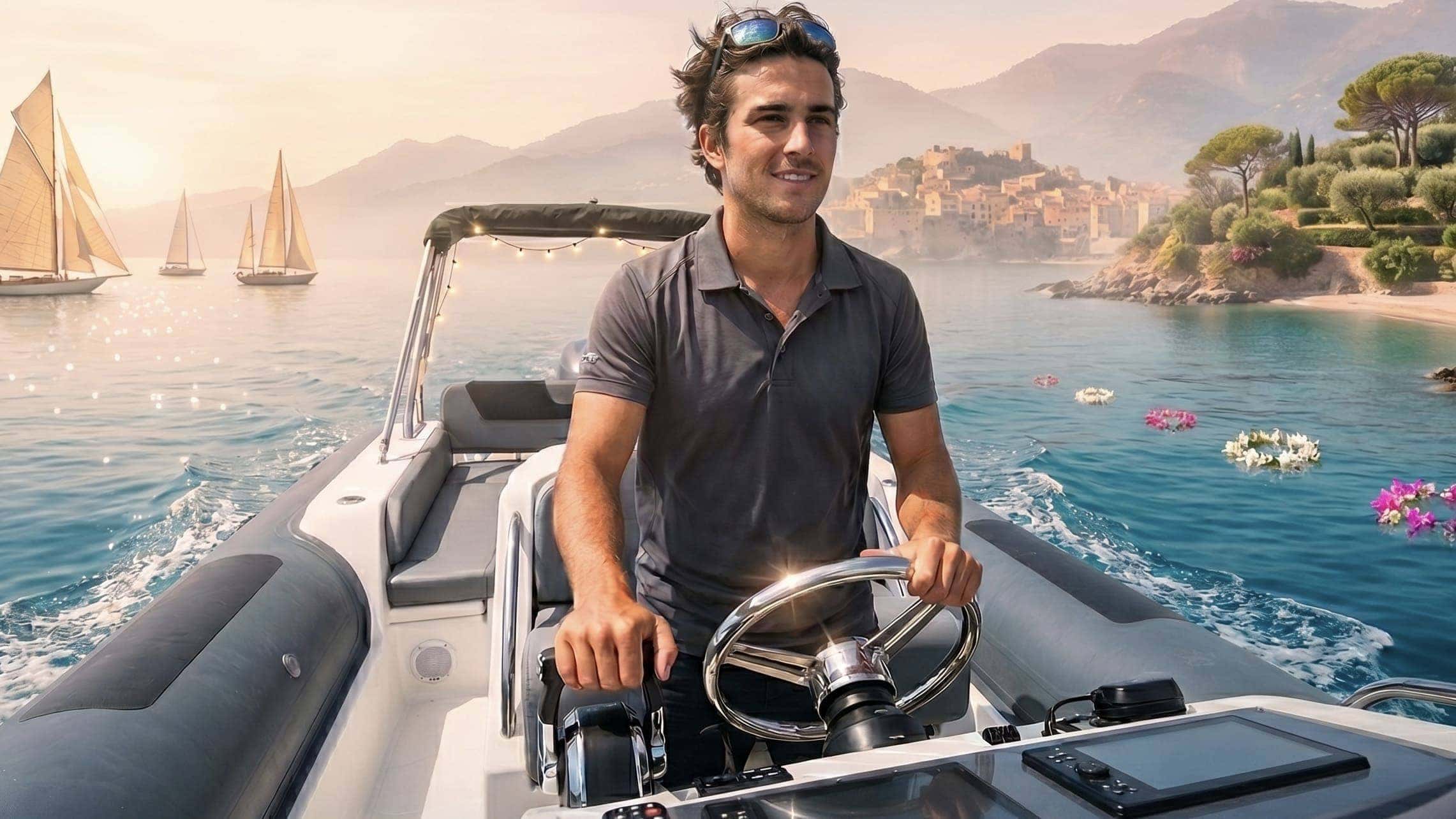 Barca in navigazione 1