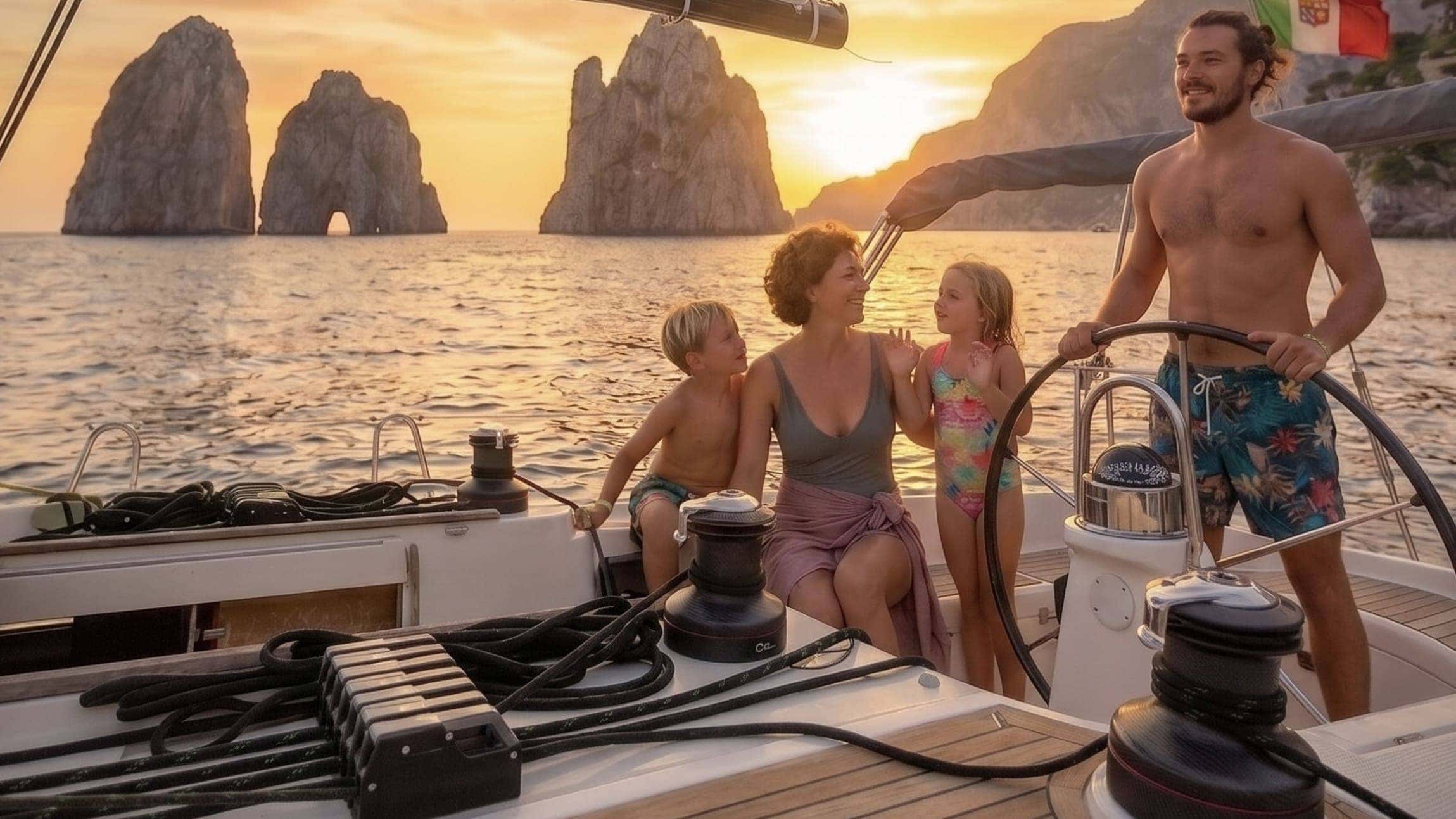 Barca in navigazione 1